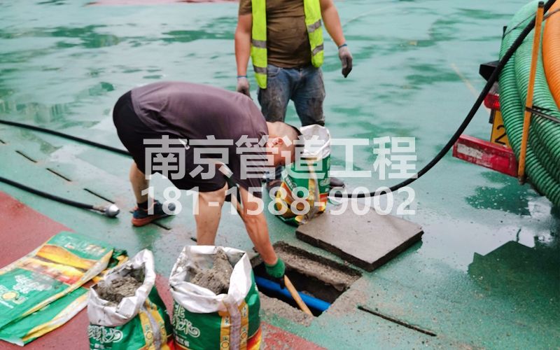 218谷里管道清淤